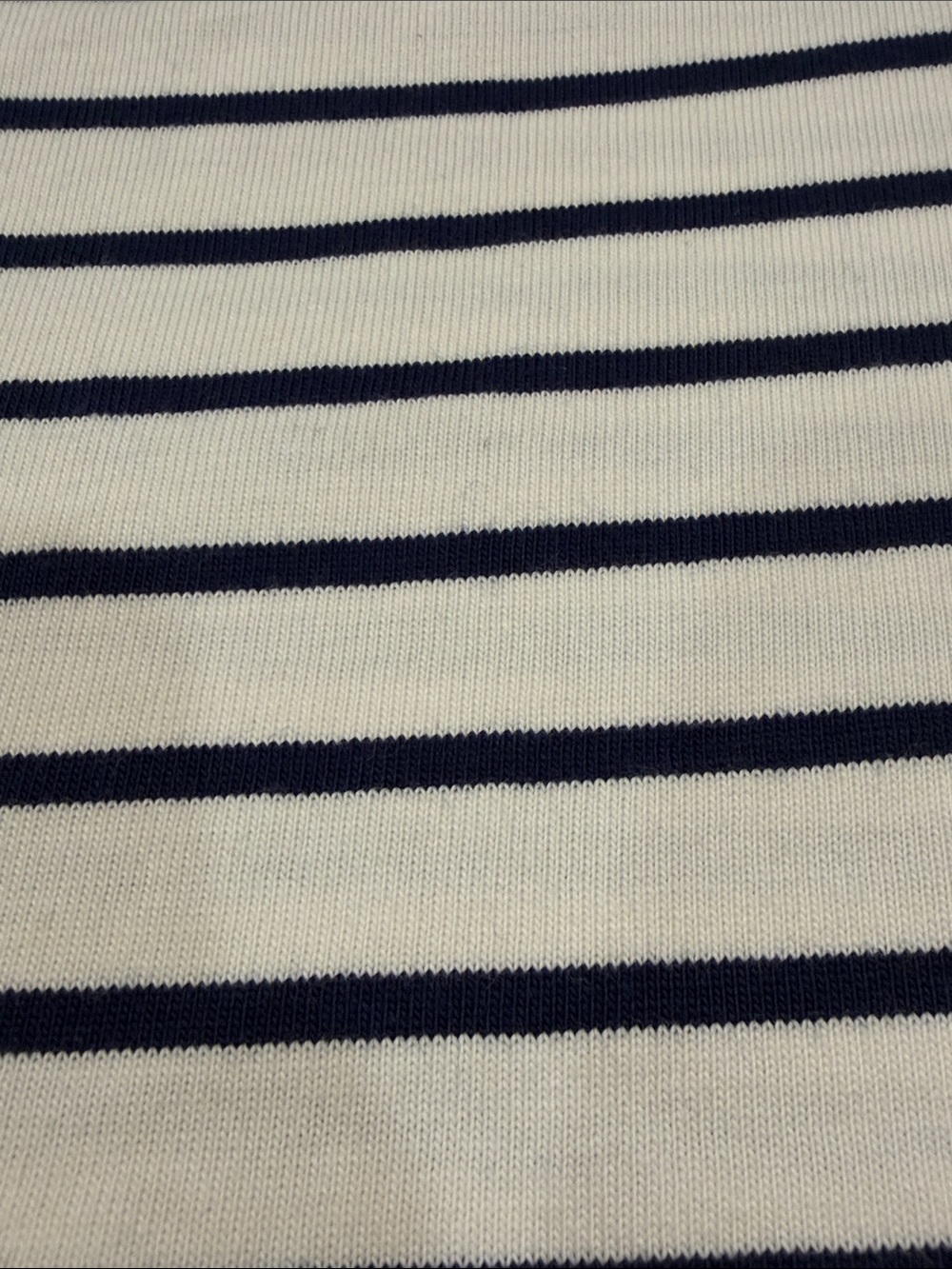 J. Crew Navy Striped Bow-Back Top/NWT/LARGE - Picture 10 of 13